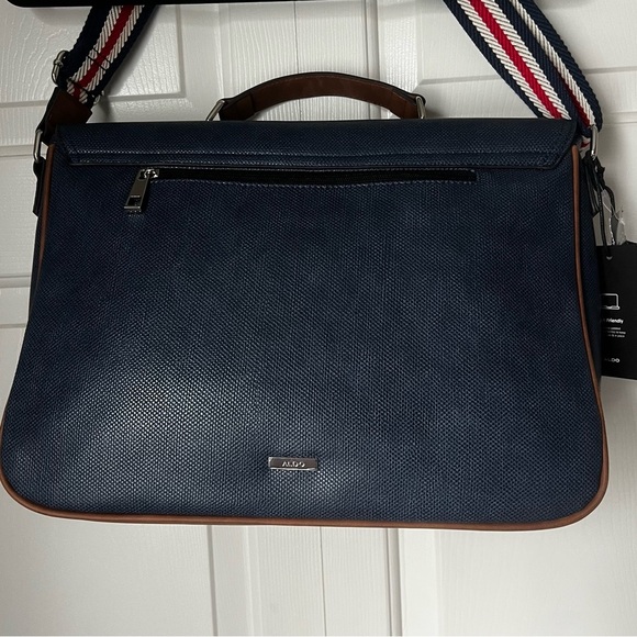 Aldo Navy Messenger Bag - Picture 3 of 3